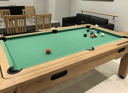 6ft oak dining table - oak, in
