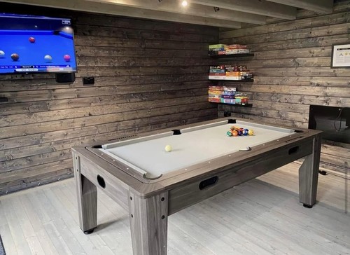 7ft pool table - 7ft, driftwood