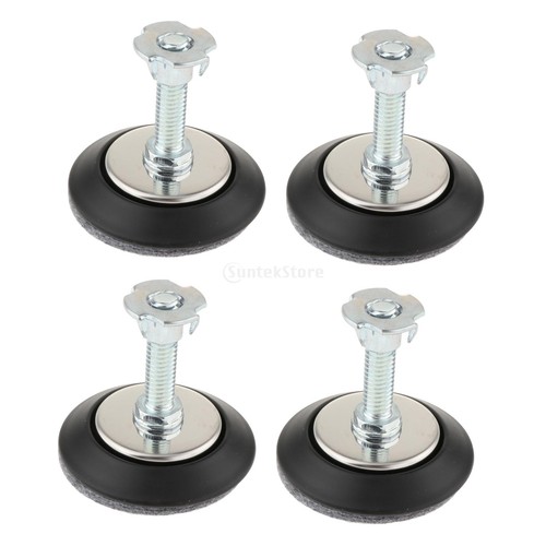 Pool table leg levelers - 4x,